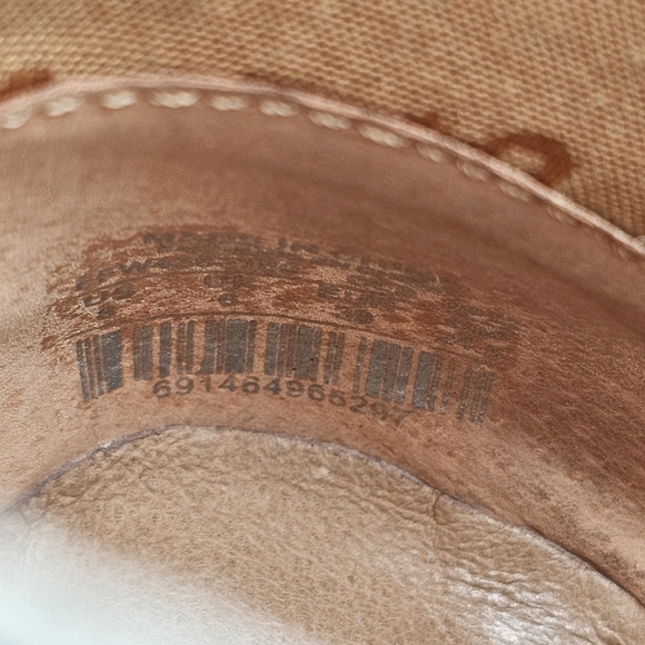 Fossil Leather Ankle Boots Blue-ish Teal - Picture 12 of 15